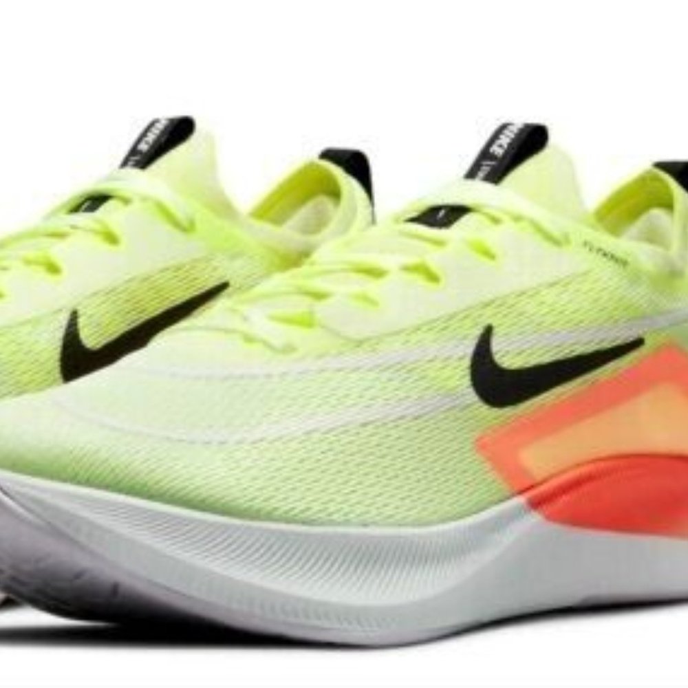 Nike Zoom Fly 4 Barely Volt/Black-Hyper Orange CT2392-700 Size 15